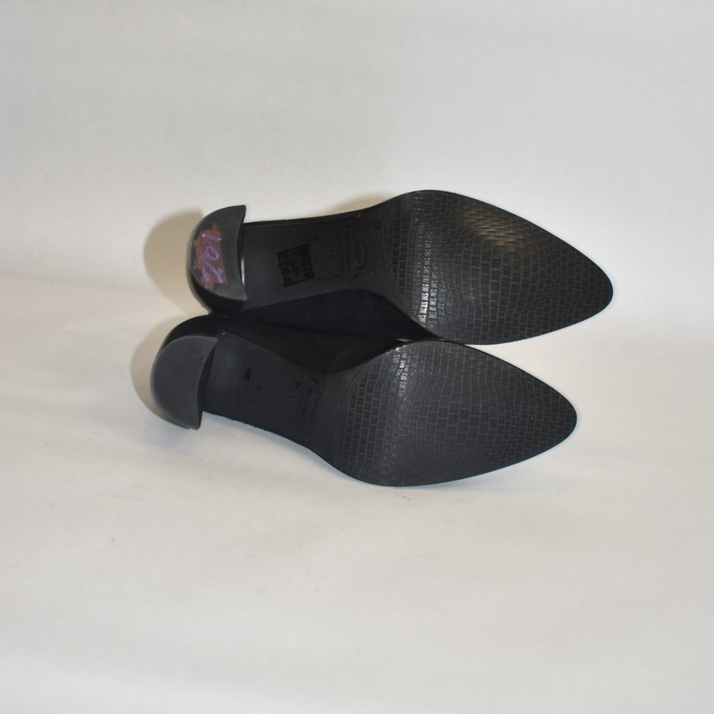 Stuart Weitzman Prancer Suede Sock Booties Pointy… - image 7